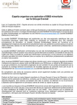 Capelia organise une opération d’OBO minoritaire sur le Groupe Everest